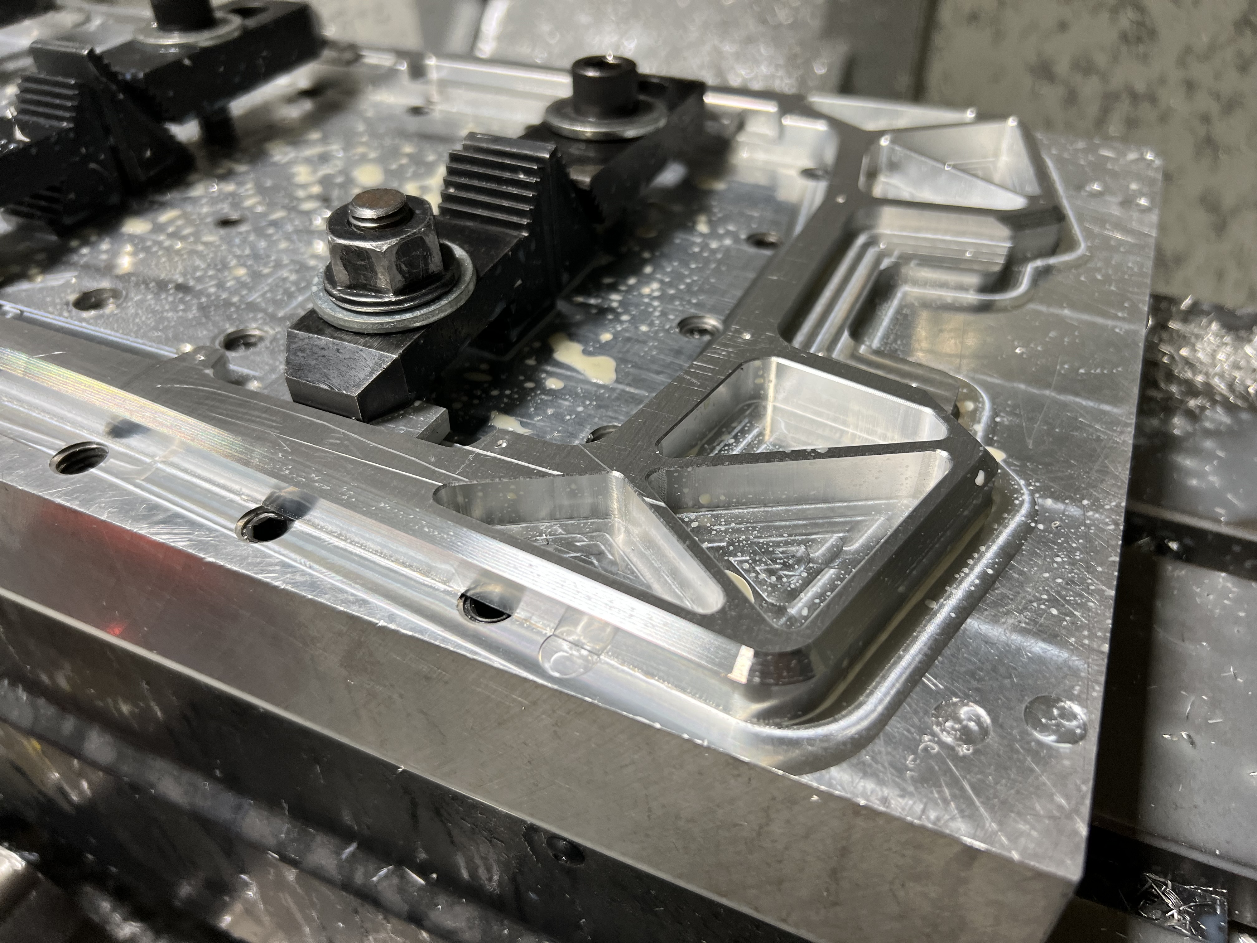 Second CNC Operation After Closeup