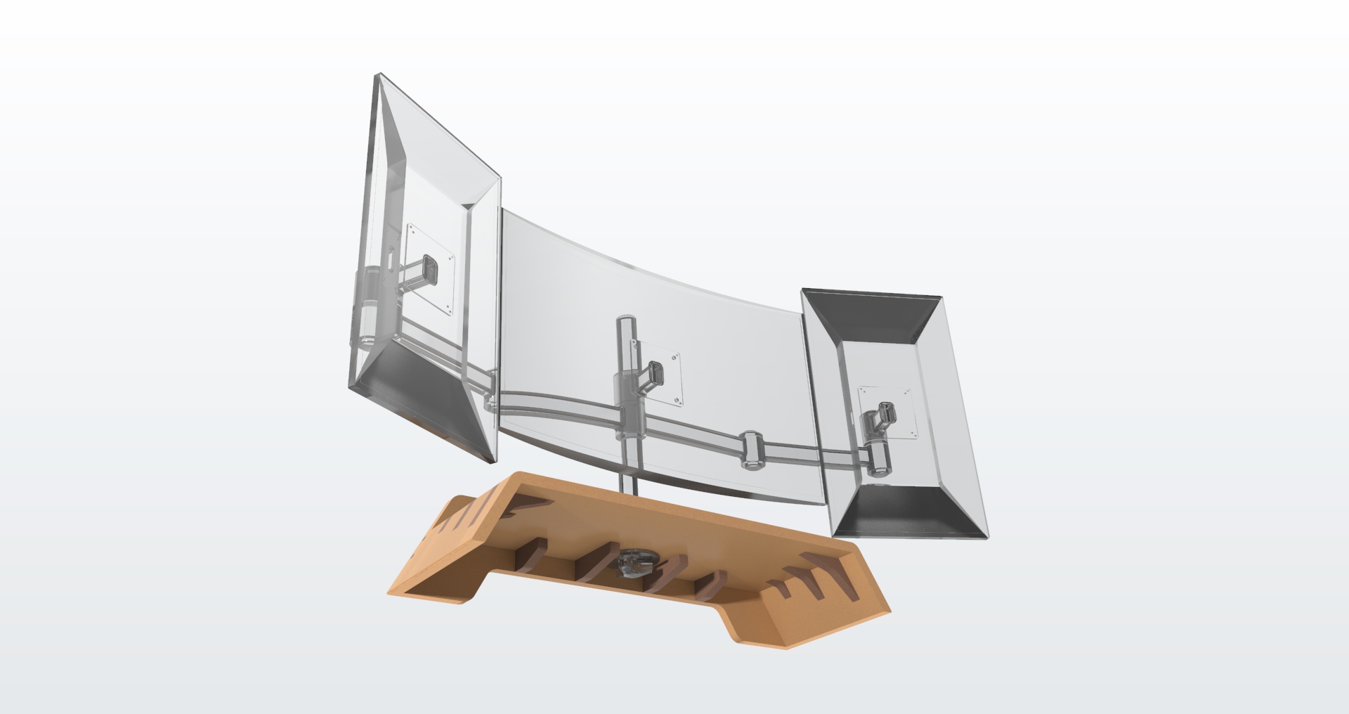 stand cad render image