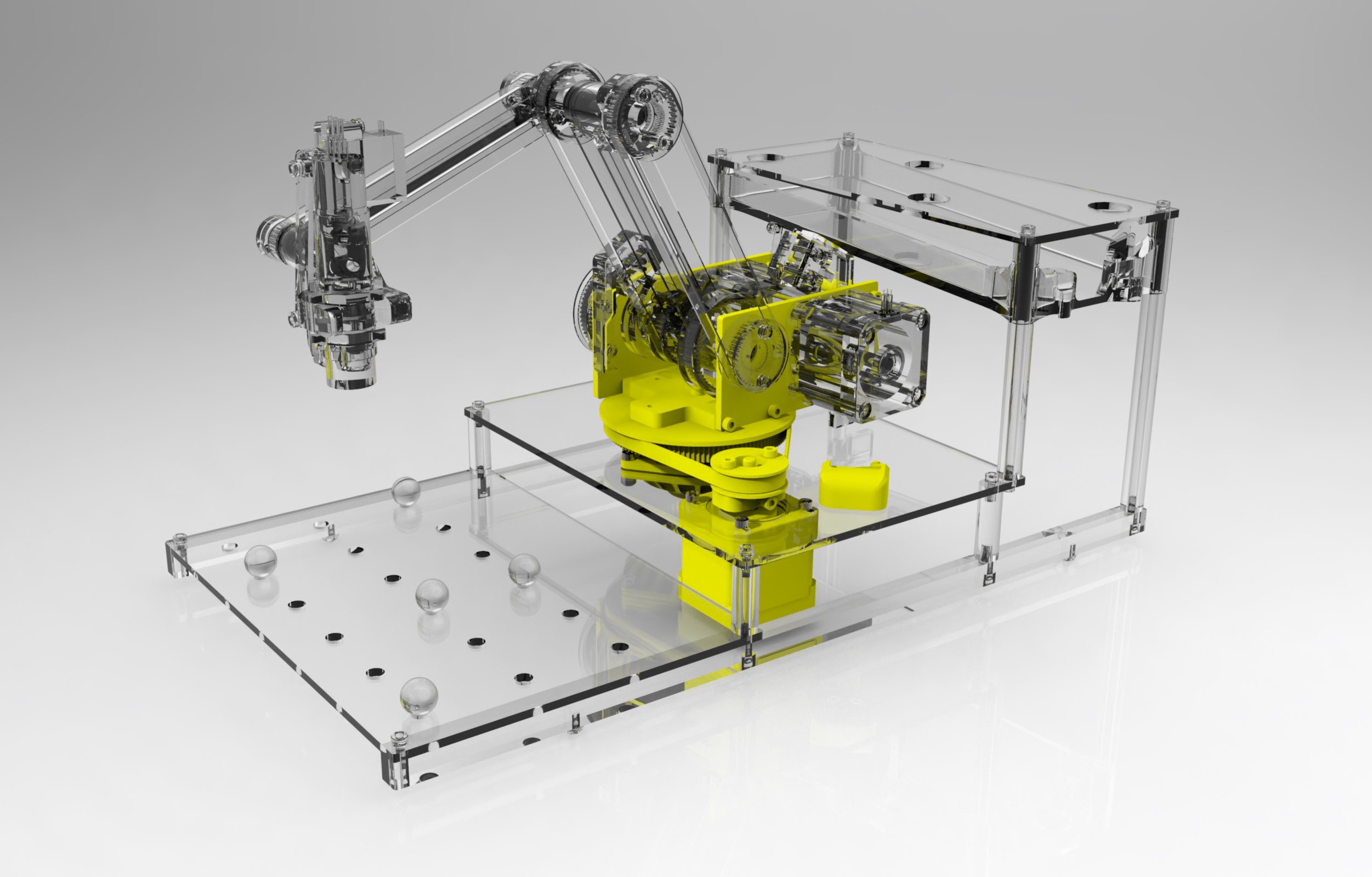 First Rotary Axis Highlighted